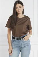 Tricou | Regular Fit Calvin Klein 	maro	