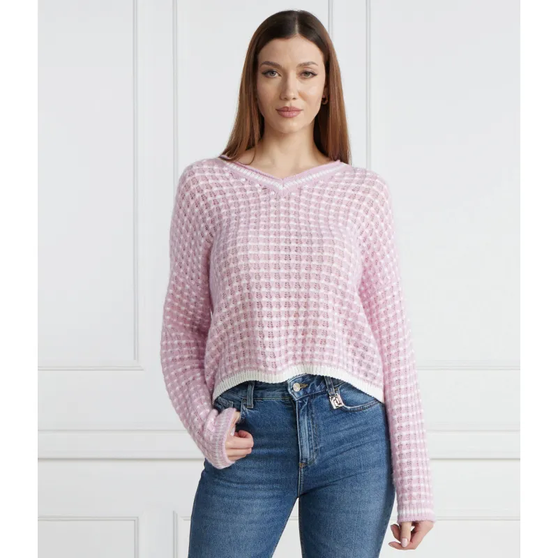 Marc Cain Pulover | Regular Fit cu adaos de lână