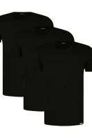 Tricou 3-pack | Regular Fit Dsquared2 	negru	