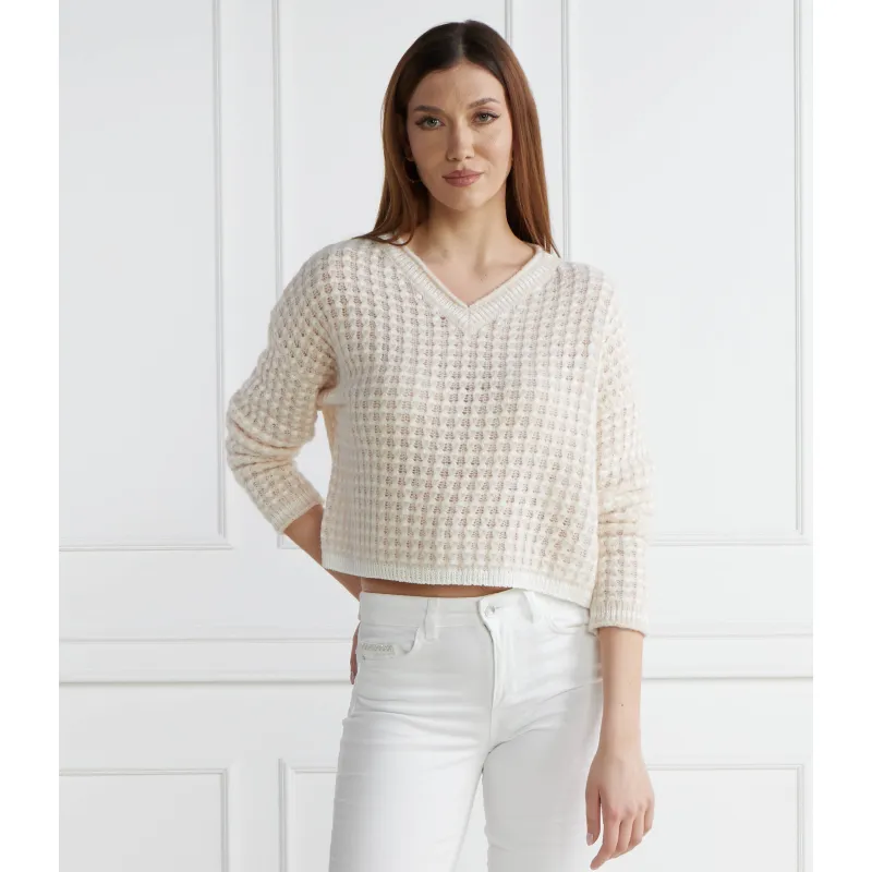 Marc Cain Pulover | Regular Fit cu adaos de lână