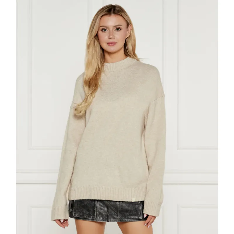 Calvin Klein Jeans Pulover | Loose fit cu adaos de lână