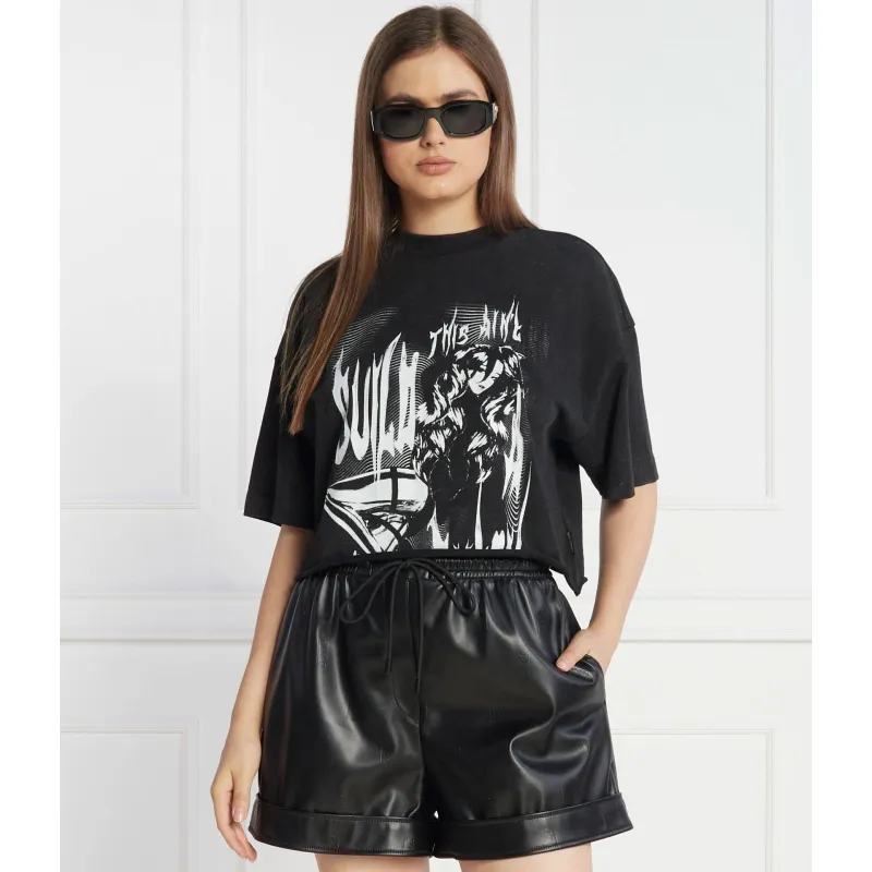 HUGO Tricou Hugo x Bella Poarch | Cropped Fit