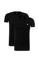 tricou 2-pack | Slim Fit Guess 	negru	