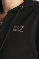 Bluza | Regular Fit EA7 	negru	