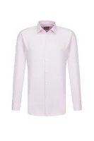 cămașă KENNO | Slim Fit | easy iron HUGO 	roz pudră	