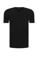 tricou CORE | Slim Fit | stretch Tommy Hilfiger 	negru	