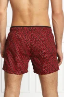 Șorți de baie JAGO | Regular Fit Hugo Bodywear 	roșu	