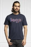 Tricou Dontrol | Regular Fit HUGO 	bluemarin	