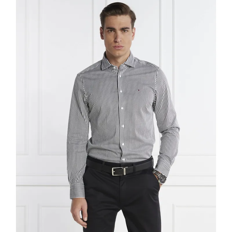 Tommy Hilfiger Cămașă CL KNITTED STRIPE SF SHIRT | Slim Fit