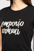 tricou | Flare fit Emporio Armani 	negru	