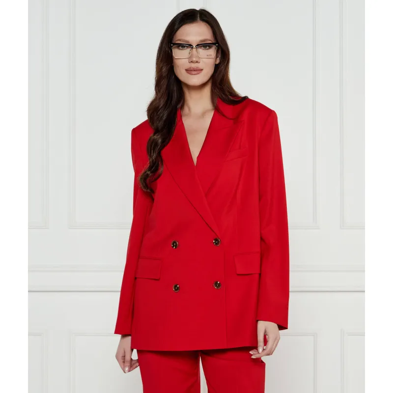 BOSS BLACK De lână sacou Jovana-DB2 | Oversize fit