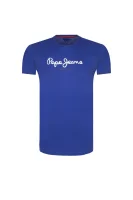 tricou EGGO | Regular Fit Pepe Jeans London 	albastru	
