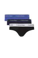 chiloți slipi 3- Pack Calvin Klein Underwear 	albastru	