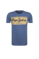 tricou CHARING | Slim Fit Pepe Jeans London 	albastru	