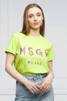 Tricou | Regular Fit MSGM 	verde	