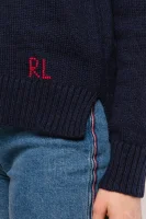 Sweter | Regular Fit POLO RALPH LAUREN 	bluemarin	