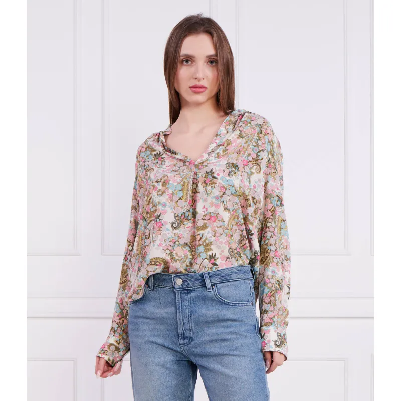 Zadig&Voltaire Bluză TINK SOFT YOKO FLOWER | Regular Fit