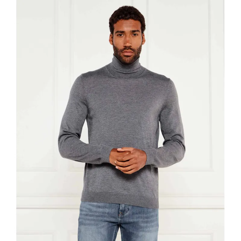 BOSS BLACK de lână maletă musso-p | slim fit