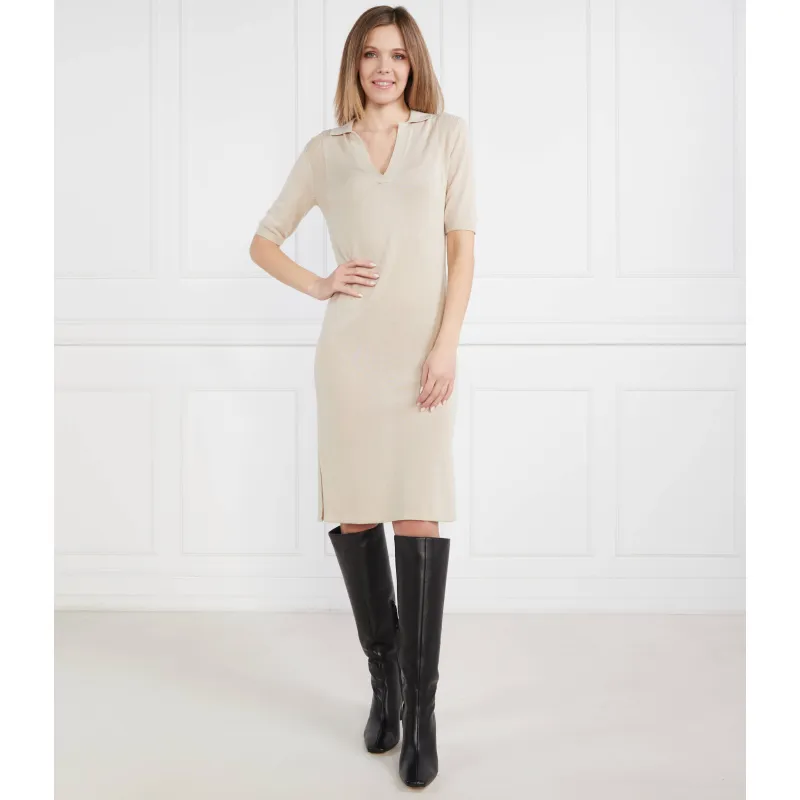 Calvin Klein Rochie cu adaos de lână