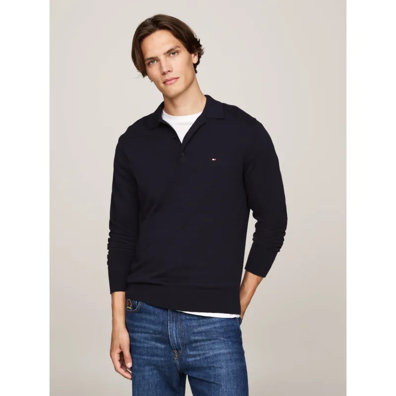 Tommy Hilfiger Polo | Regular Fit cu adaos de cașmir