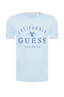 tricou | Regular Fit Guess 	albastru deschis	