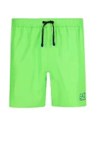 pantaloni scurți kąpielowe | Regular Fit EA7 	verde lime	