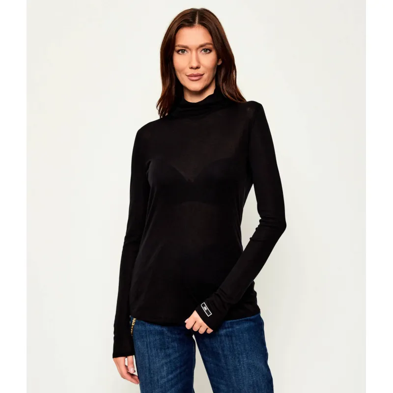 Elisabetta Franchi Maletă | Slim Fit cu adaos de lână