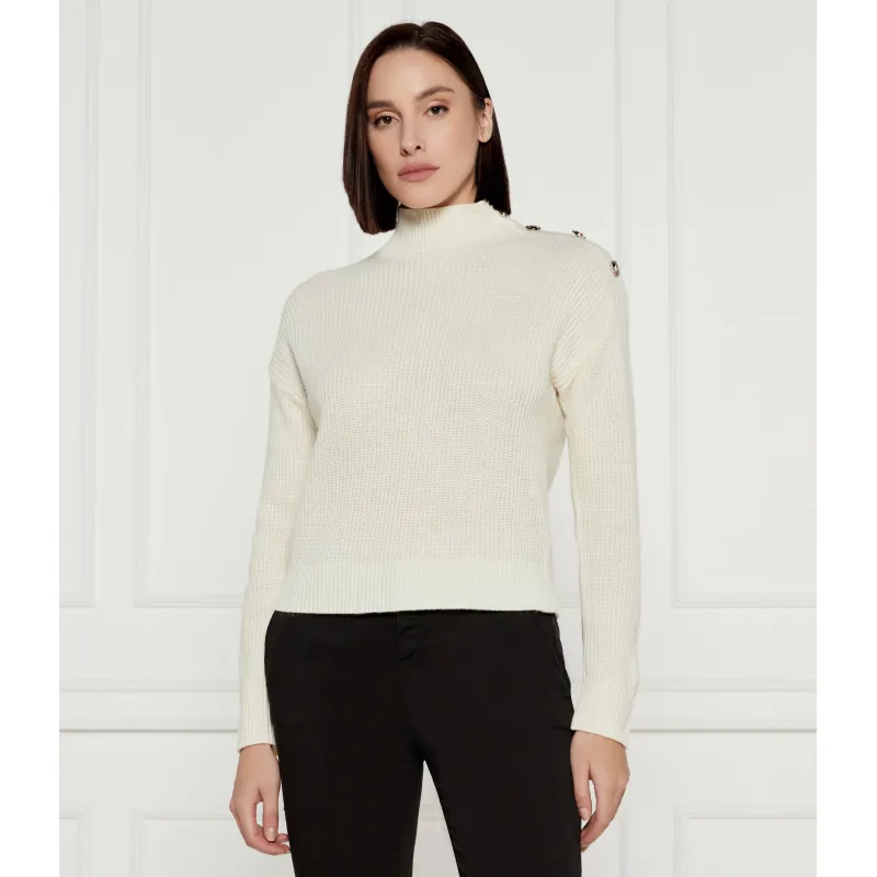GUESS Guler înalt ZYLEE | Regular Fit cu adaos de lână