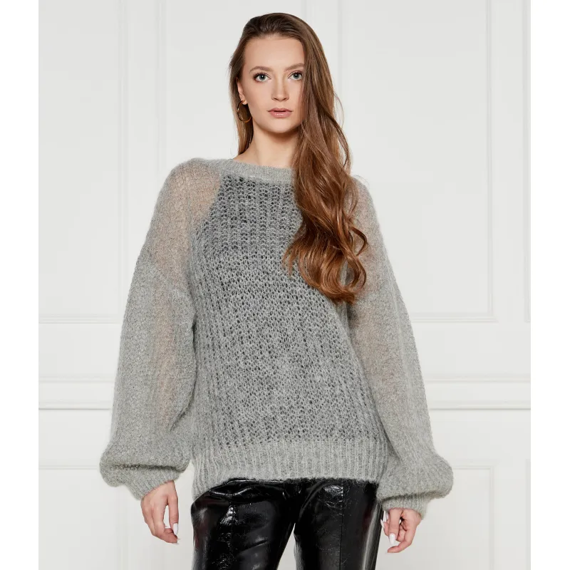 BOSS BLACK De lână pulover Fablura | Loose fit