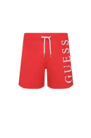 pantaloni scurți kąpielowe | Regular Fit Guess 	roșu	