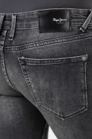 pantaloni scurți CHAP | Slim Fit | denim Pepe Jeans London 	negru	