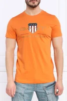 Tricou | Regular Fit Gant 	portocaliu	