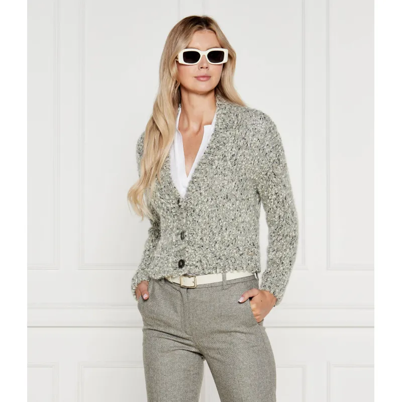 Marc Cain Cardigan | Relaxed fit cu adaos de lână