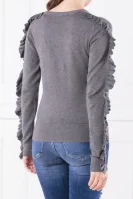 pulover | Regular Fit GUESS 	cenușiu	