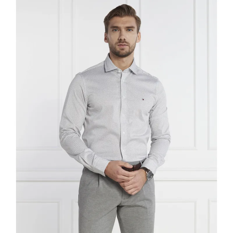 Tommy Hilfiger Cămașă CL JERSEY FLOWER | Slim Fit