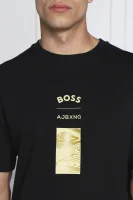 Tricou BOSS x AJBXNG | Regular Fit BOSS GREEN 	negru	