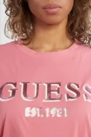 Tricou BEULAH BOXY | Regular Fit GUESS ACTIVE 	roz	