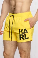 Șorți de baie | Regular Fit Karl Lagerfeld 	galben	