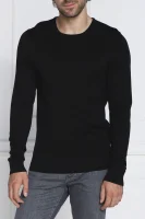de lână pulover | regular fit Calvin Klein 	negru	