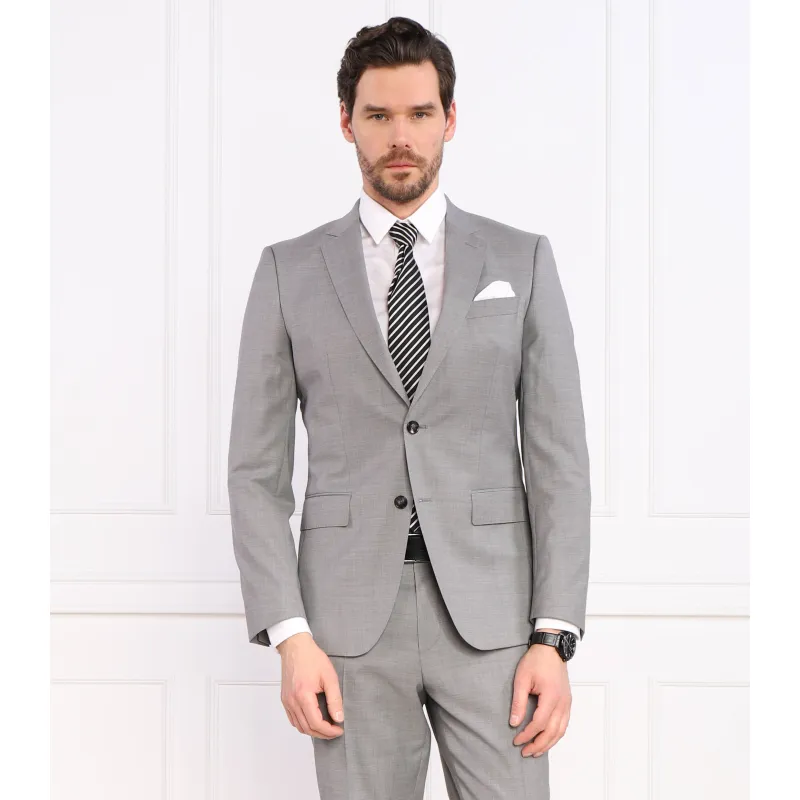 BOSS BLACK de lână sacou h-huge-mm-224 | slim fit