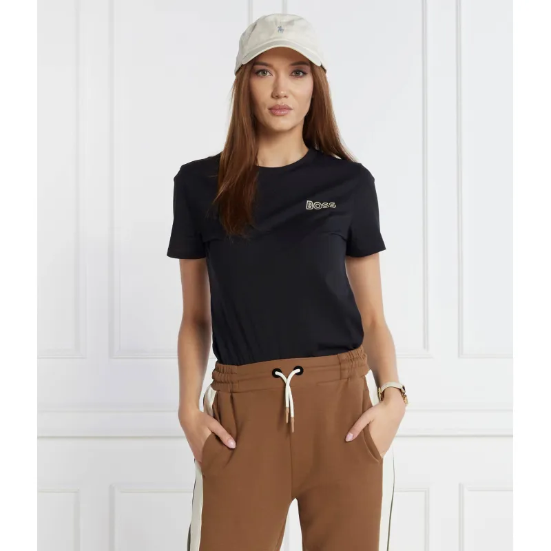 BOSS BLACK Tricou Elogobadge Alica | Regular Fit