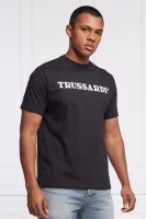 Tricou | Regular Fit Trussardi 	negru	
