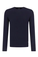 pulover Erec | Slim Fit | z dodatkiem wełny BOSS BLACK 	bluemarin	