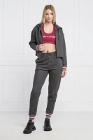 Hanorac | Cropped Fit Tommy Sport 	gri grafit	