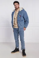 Căptușită geacă SHERPA | Regular Fit Tommy Jeans 	albastru	