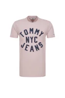 tricou Tommy Jeans 	roz pudră	