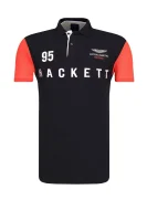 Polo Aston Martin Racing | Regular Fit Hackett London 	negru	