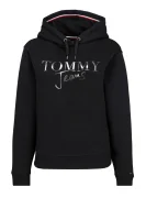 hanorac TJW MODERN LOGO HOOD | Regular Fit Tommy Jeans 	negru	