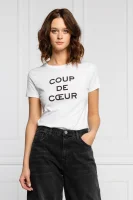Tricou JOE COUP DE COEU | Regular Fit Zadig&Voltaire 	alb	