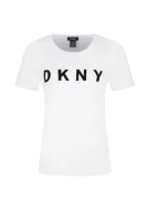 Tricou LOGO TEE | Regular Fit DKNY 	alb	